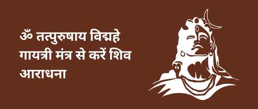 ॐ तत्पुरुषाय विद्महे गायत्री मंत्र से करें शिव आराधना