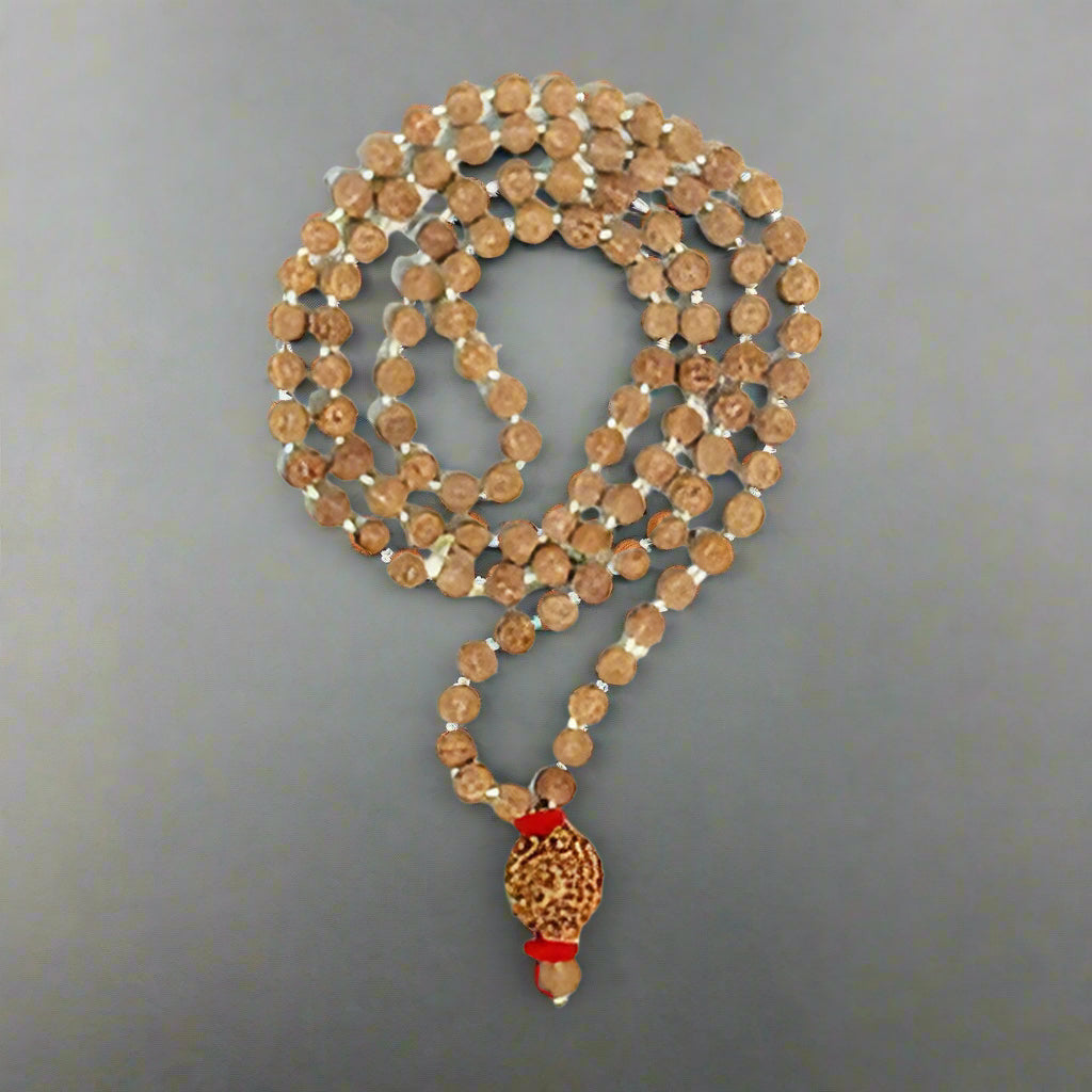 3 Mukhi Rudraksha Mala