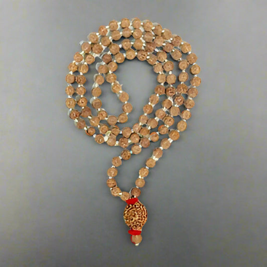 3 Mukhi Rudraksha Mala