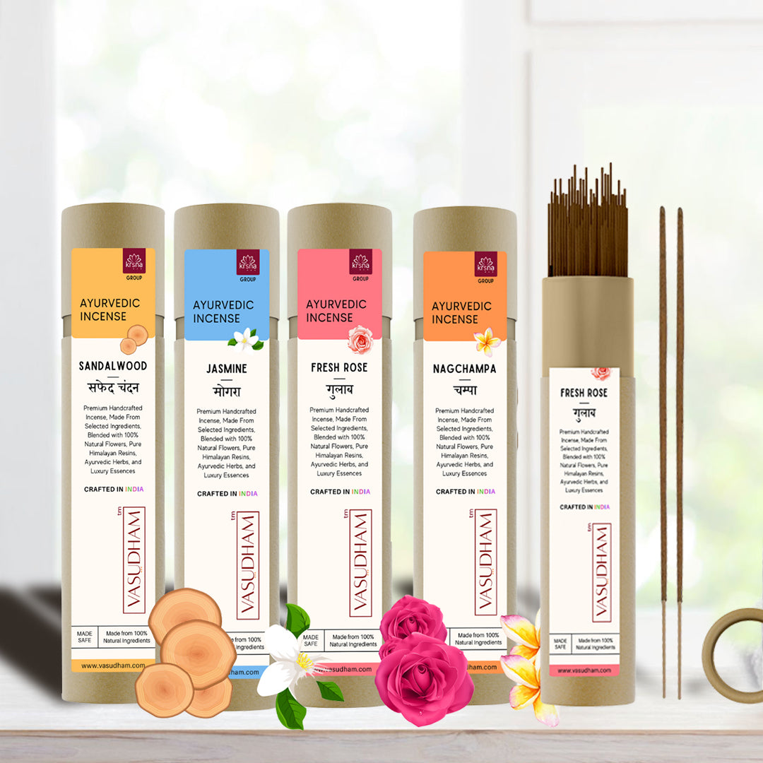 4 Aromatic Incense Combo Pack
