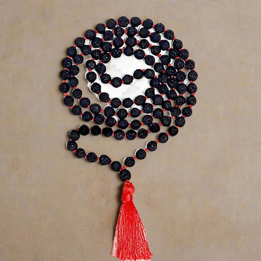 5 Mukhi 7 mm Rudraksha Mala