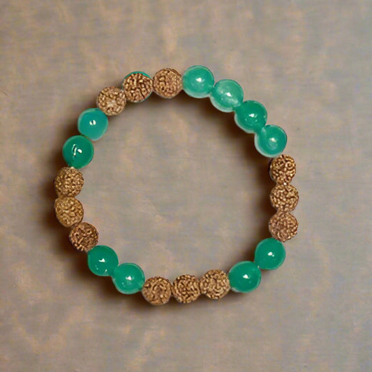 green jade beads