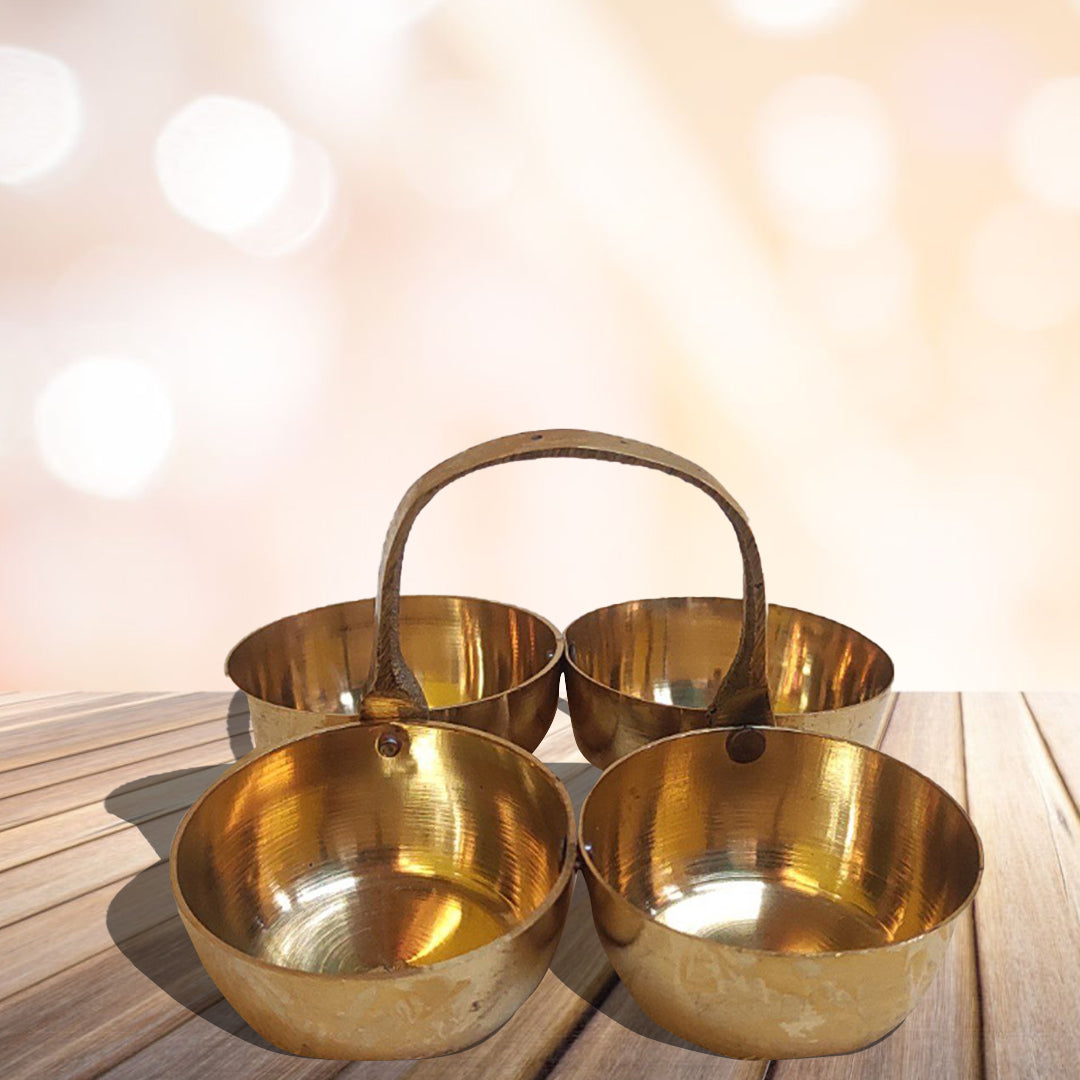 pure brass diya