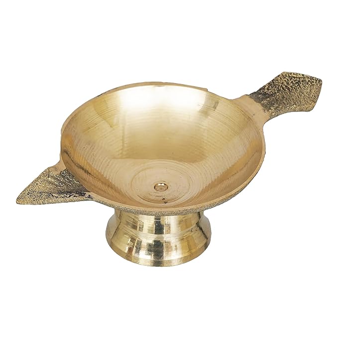 pure brass diya