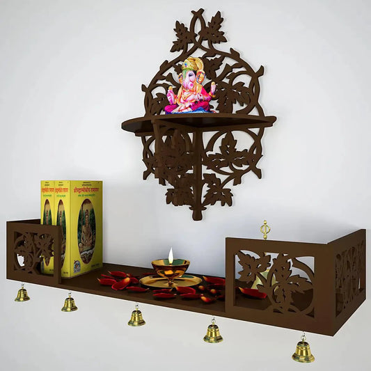 wooden wall hanging temple