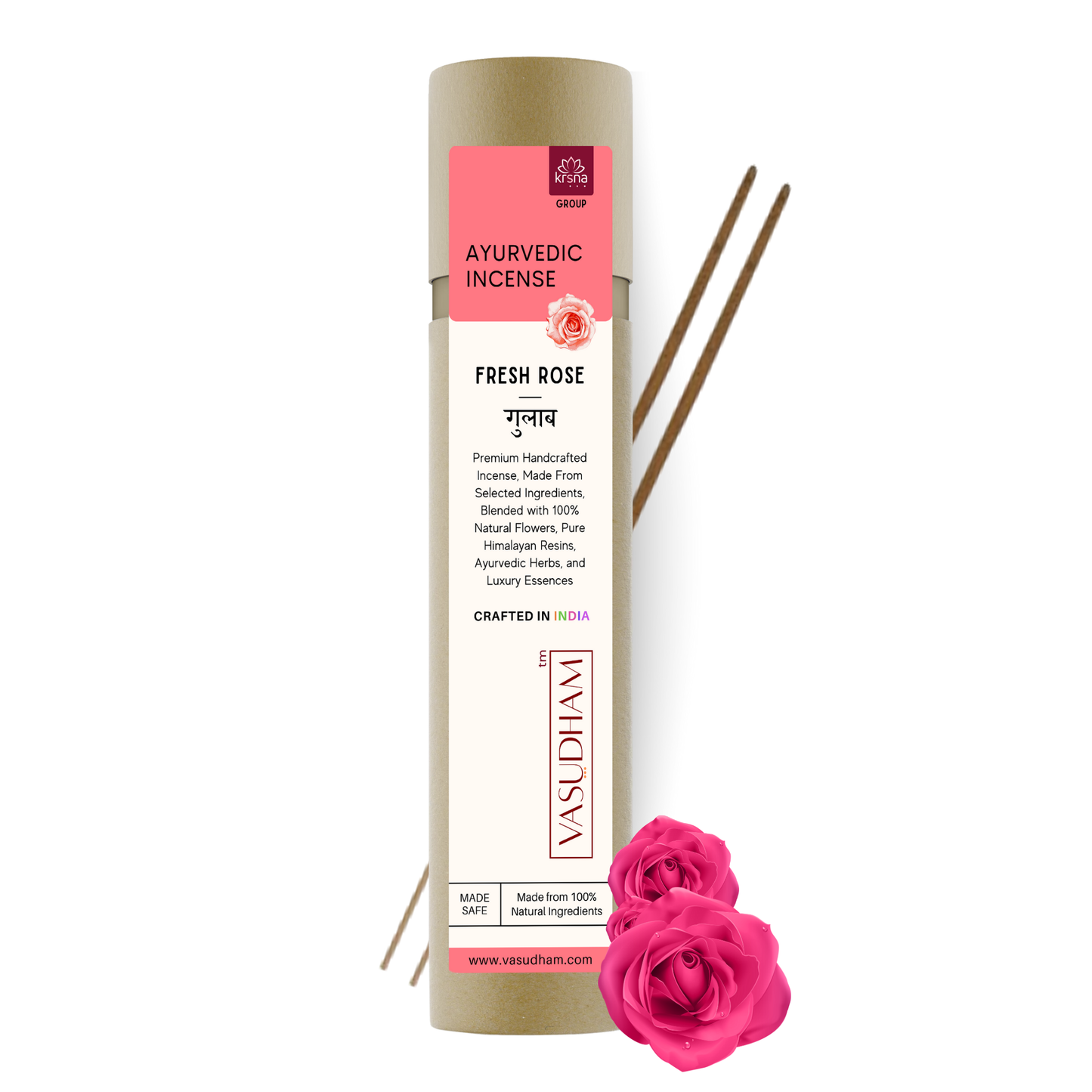 Fresh Rose Incense