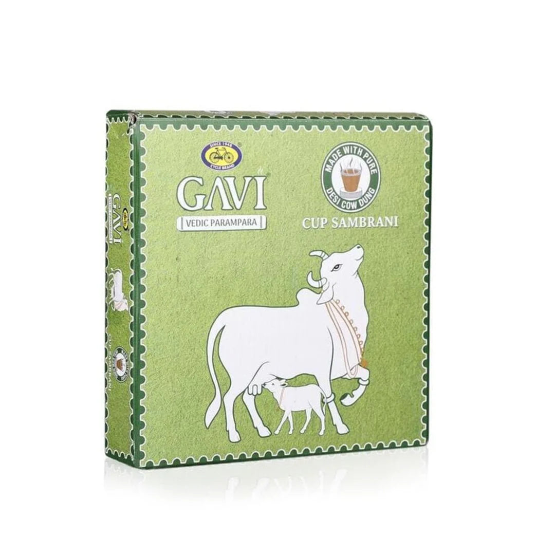 Desi Gau Cup Sambrani