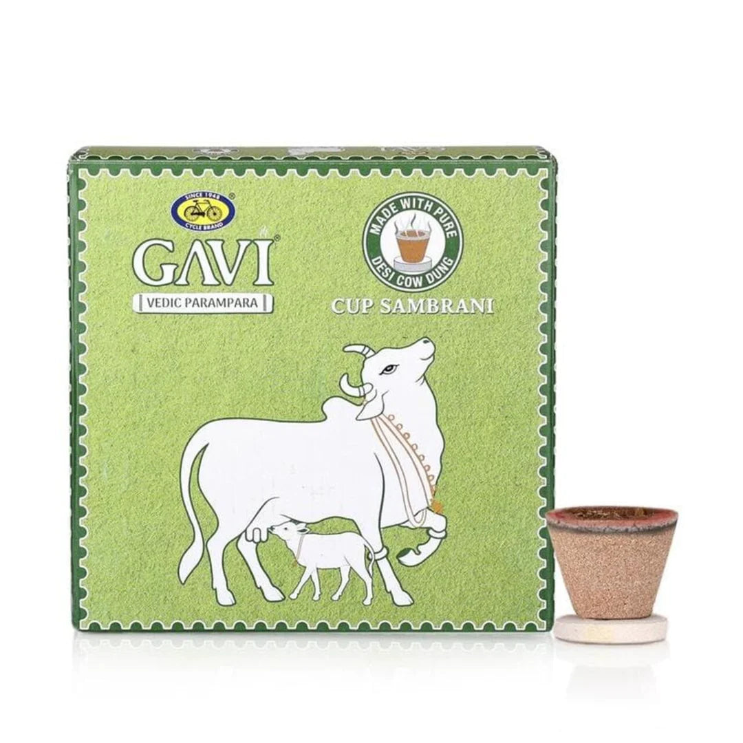 Desi Gau Cup Sambrani
