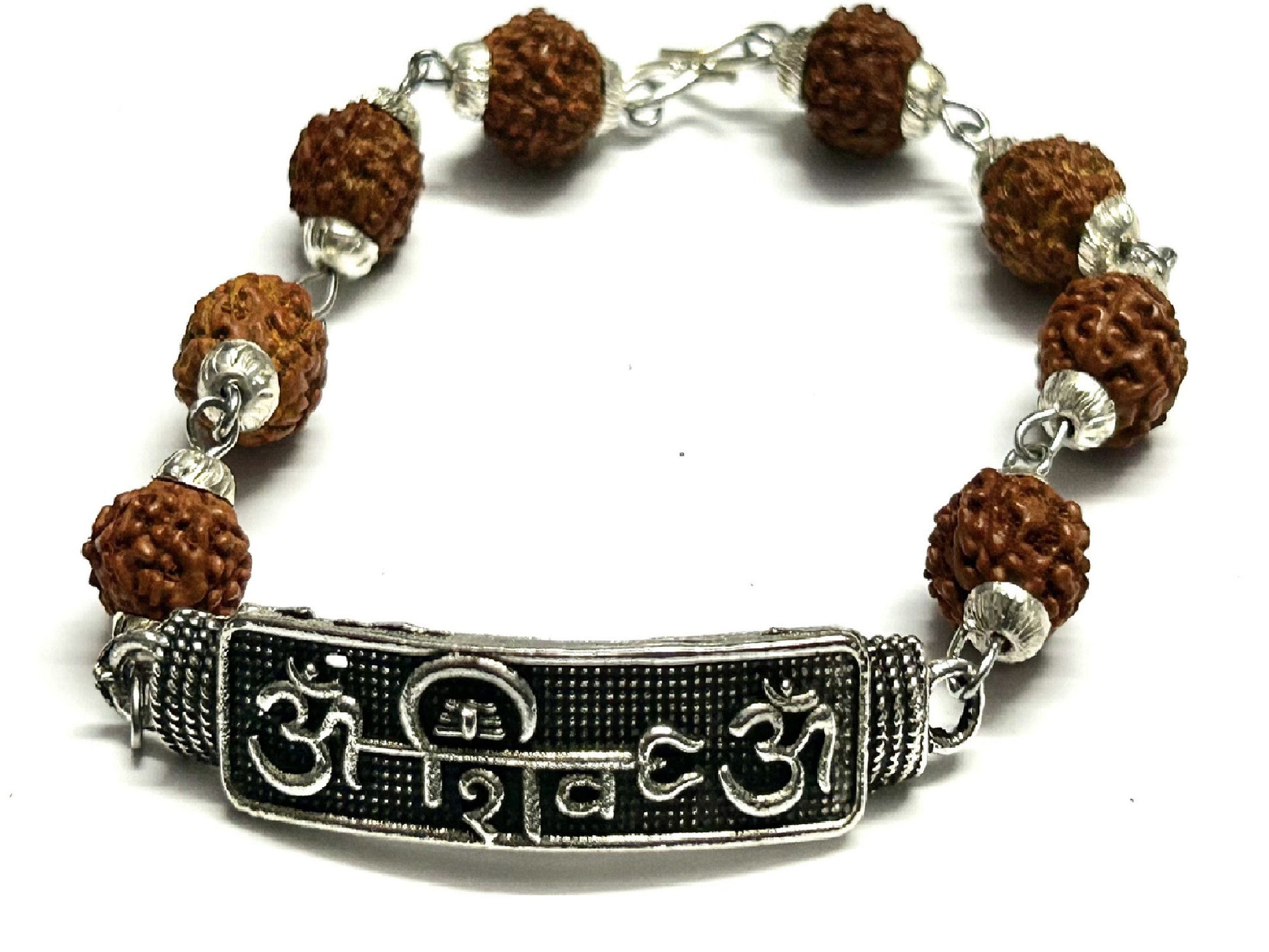 Rudraksha bead bracelet