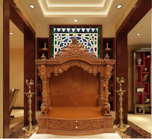Teakwood Temple for Home