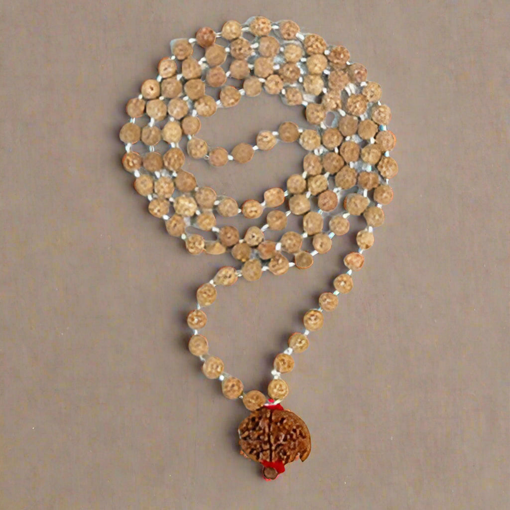 Natural Ganesh Mukhi Nepali Rudraksha Mala