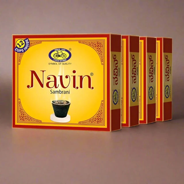 Navin Sambrani incense cups