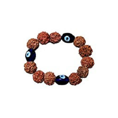 Rudraksha Evil Eye Bracelet