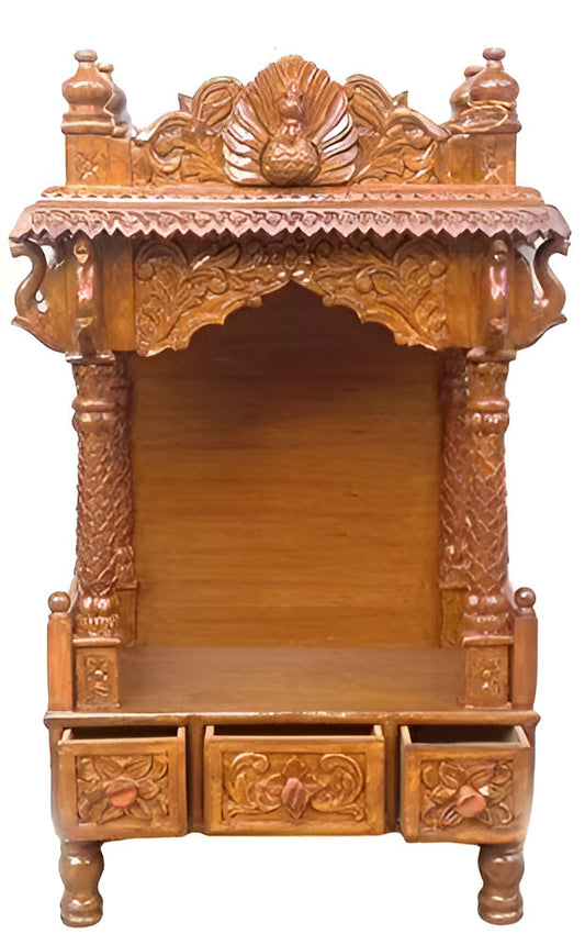 Sheesham Wood Pooja Ghar