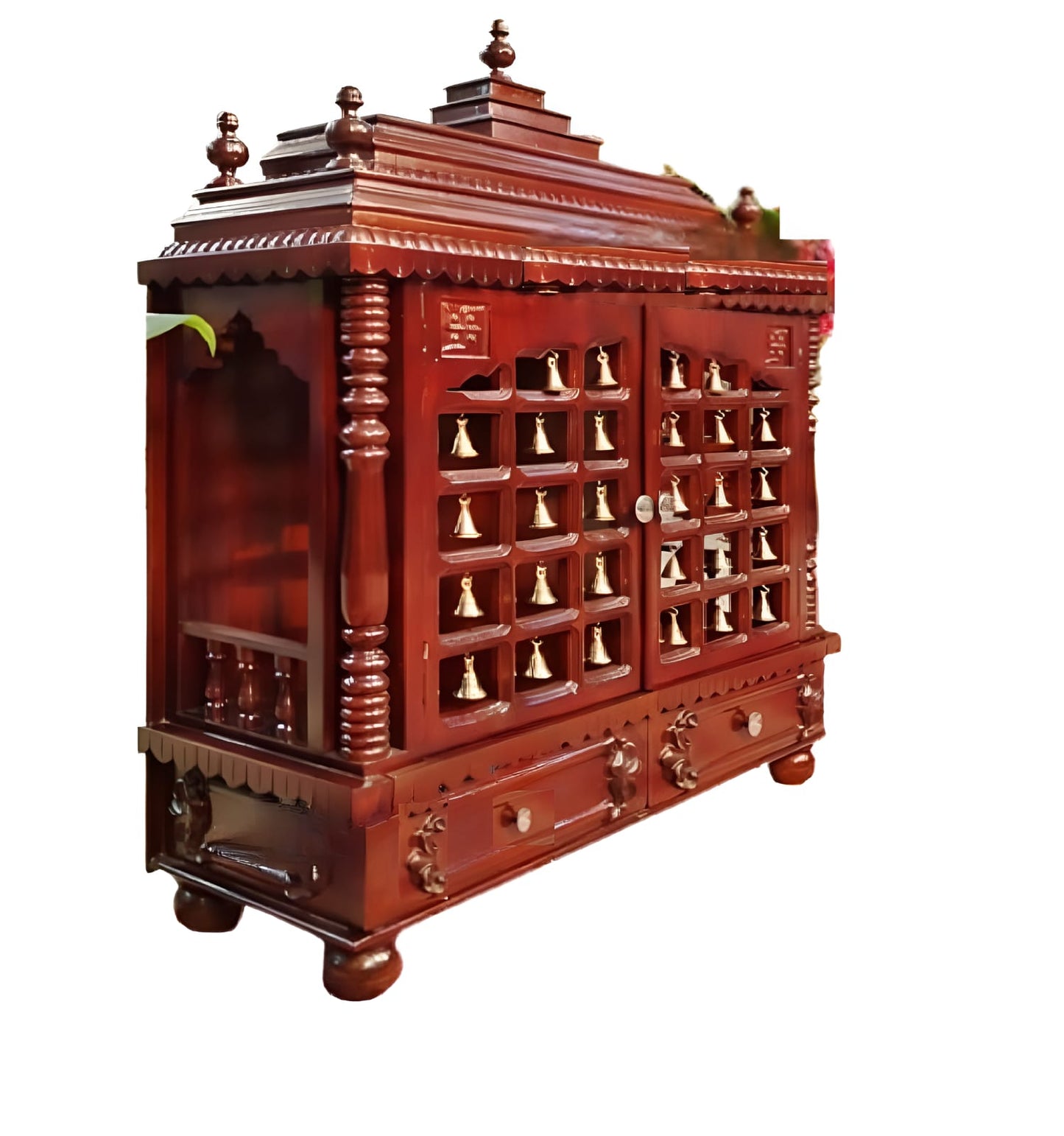 Teak Wood Pooja Mandir