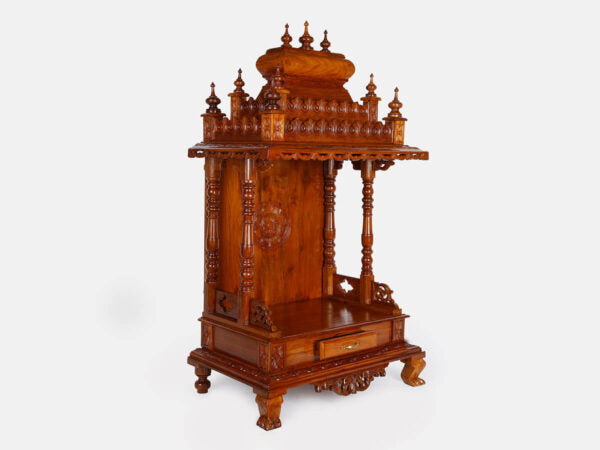 Best teak wood pooja mandir for home