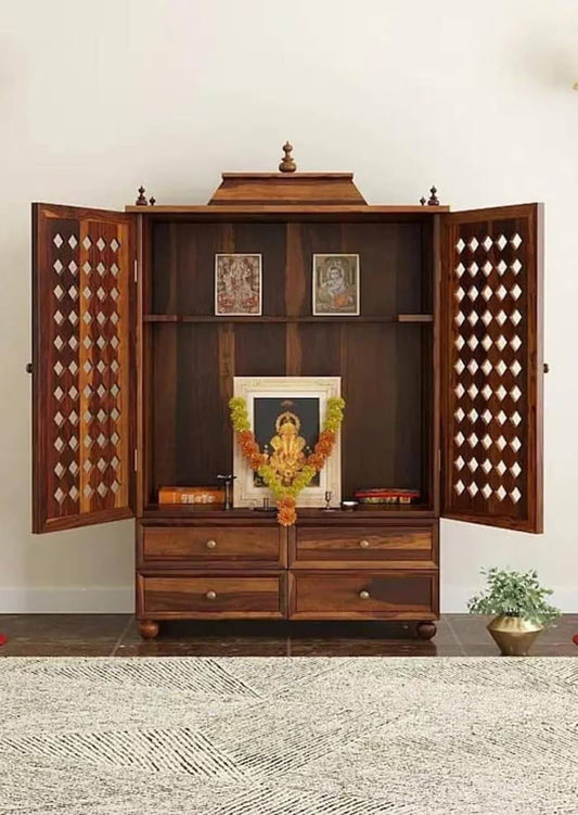 Teak Wood Temple for Home