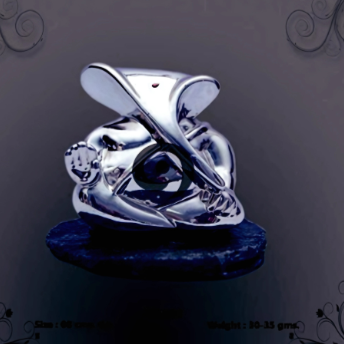 Silver Ganesh Murti