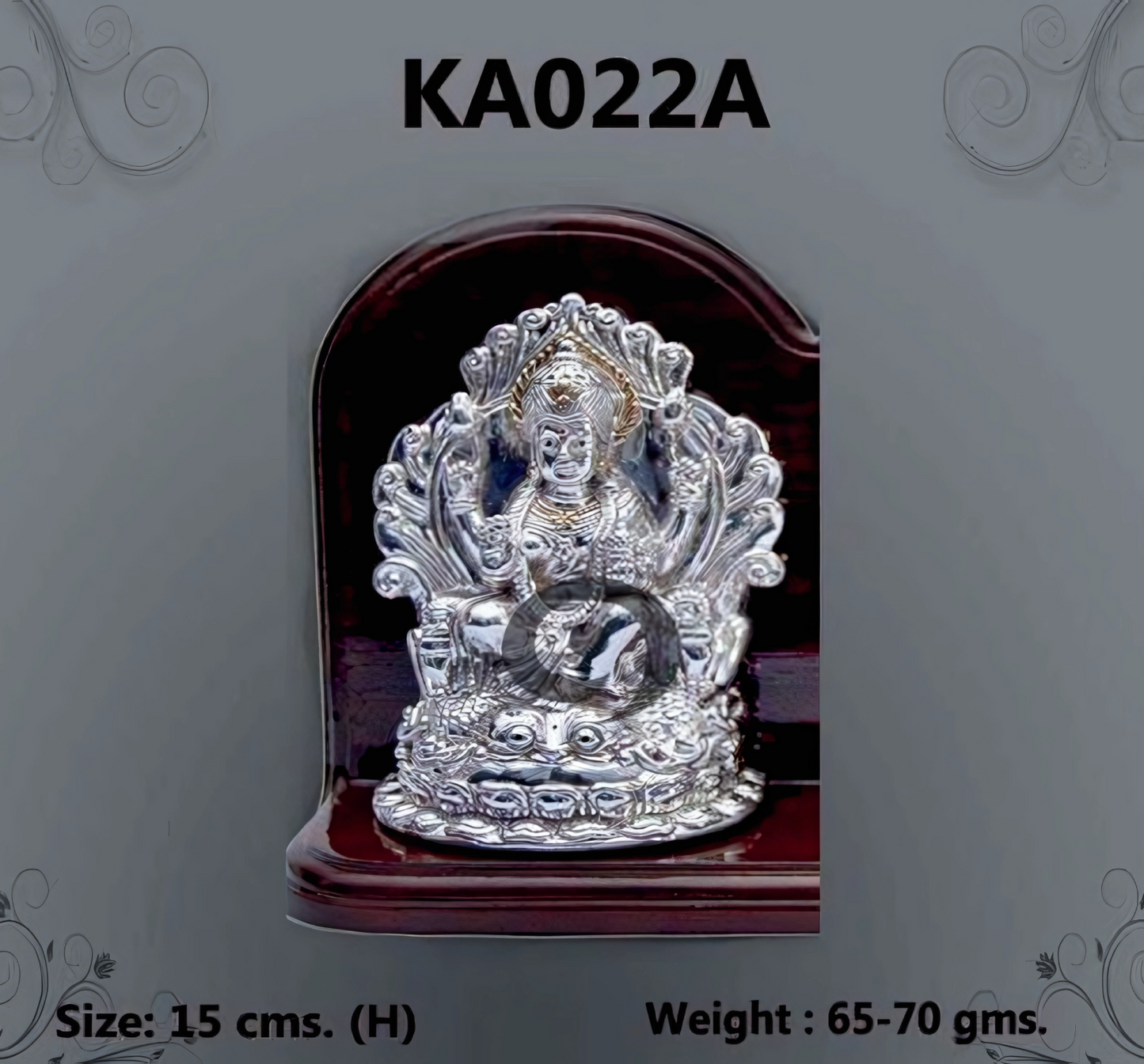 Laxmi On Wooden Base