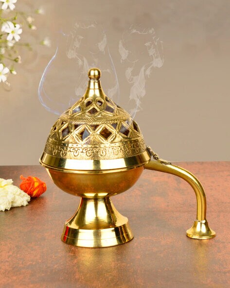 brass incense burner