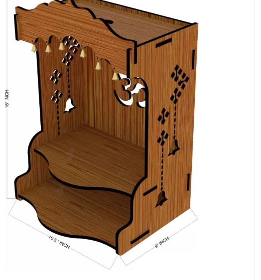 Wooden Pooja Mandir