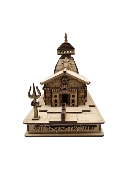 Kedarnath 3D Wooden Temple