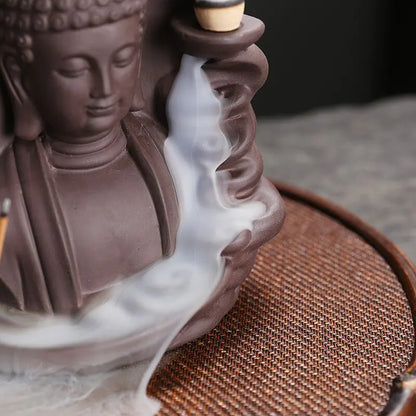 Budhha Auspicious Clouds Incense Burner Holder