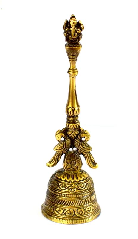 Brass Big Puja Hand Bell