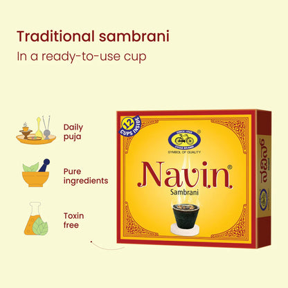 Sambrani Cup Pack of 4