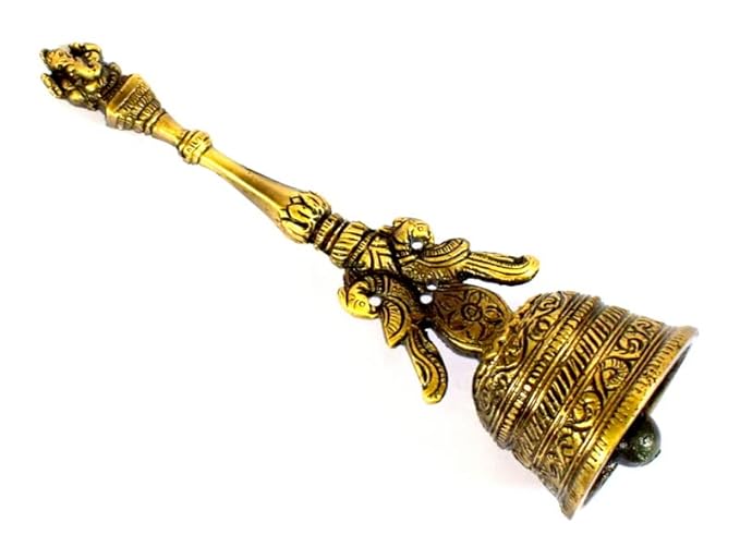 Brass Big Puja Hand Bell