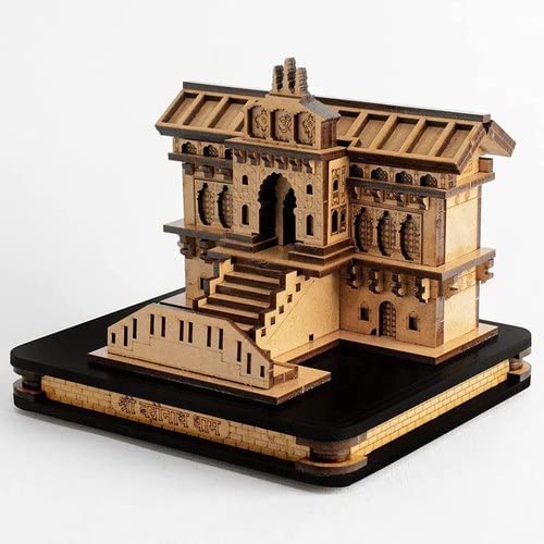 Shree Badrinath Temple Miniature 3D