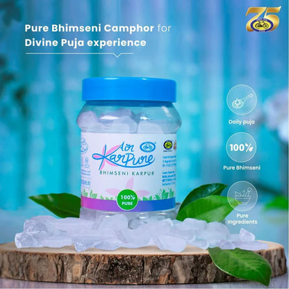 Camphor Electric Diffuser + Bhimseni 100gm