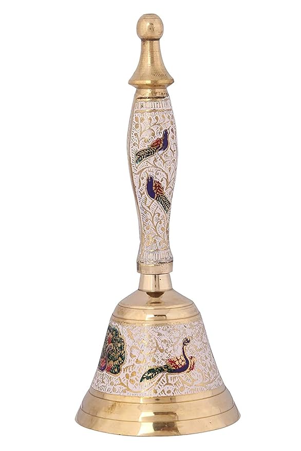 Decorative Handheld Puja Bell