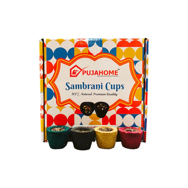 Fragrance Pack Sambrani Cups 4 in 1