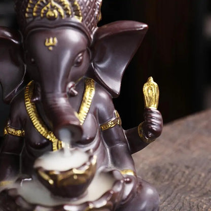 Ganesha Backflow Incense Burner