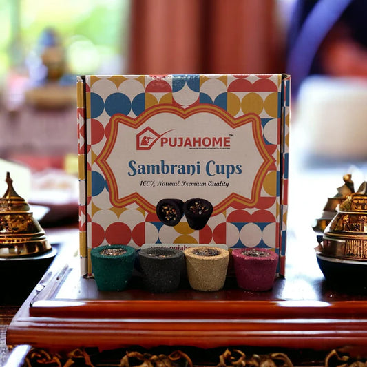 Fragrance Pack Sambrani Cups 4 in 1