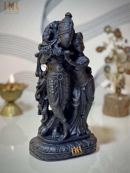 Radha Krishna Statue Marble Resin