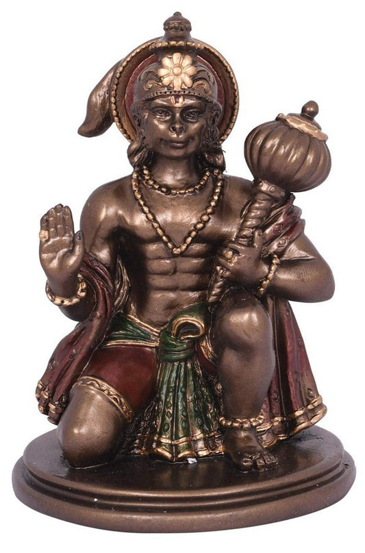 Brass Look Hanuman Ji