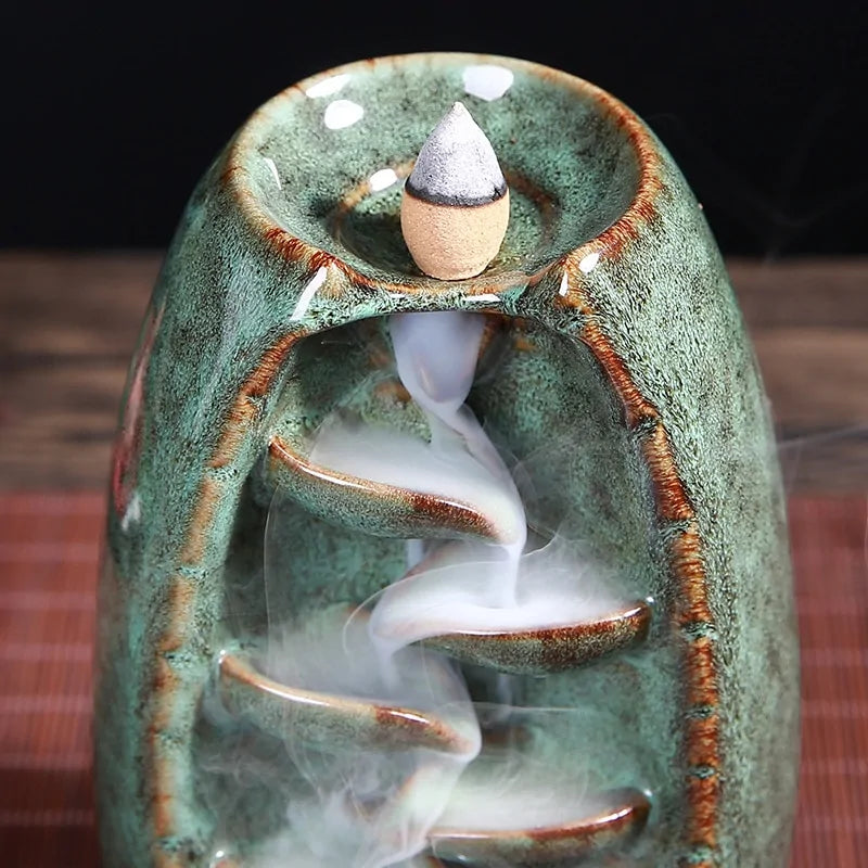 Waterfall Incense Burner