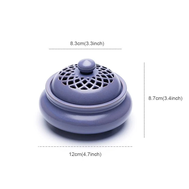 Ceramic Incense Holder 2 And 4 Hours Coil