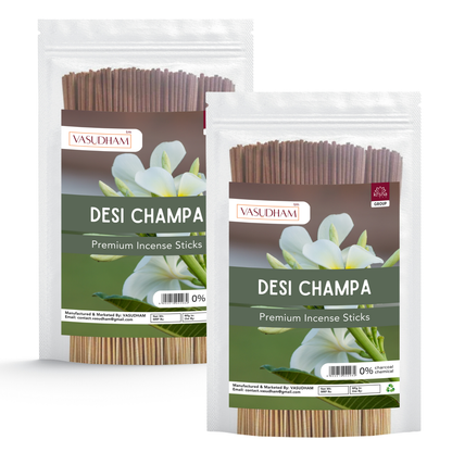 Desi Champa and Mysore Chandan Incence Bulk Combo Pack