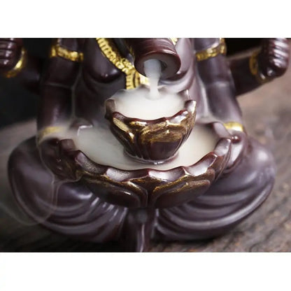 Ganesha Backflow Incense Burner