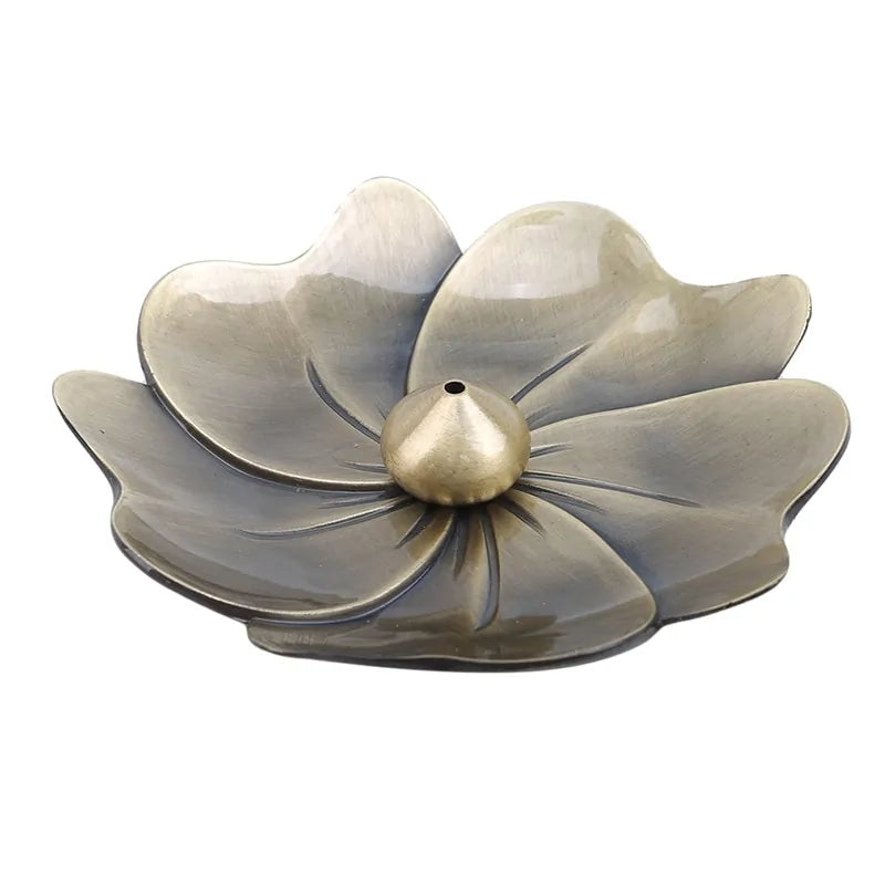 Retro Lotus Incense Burner