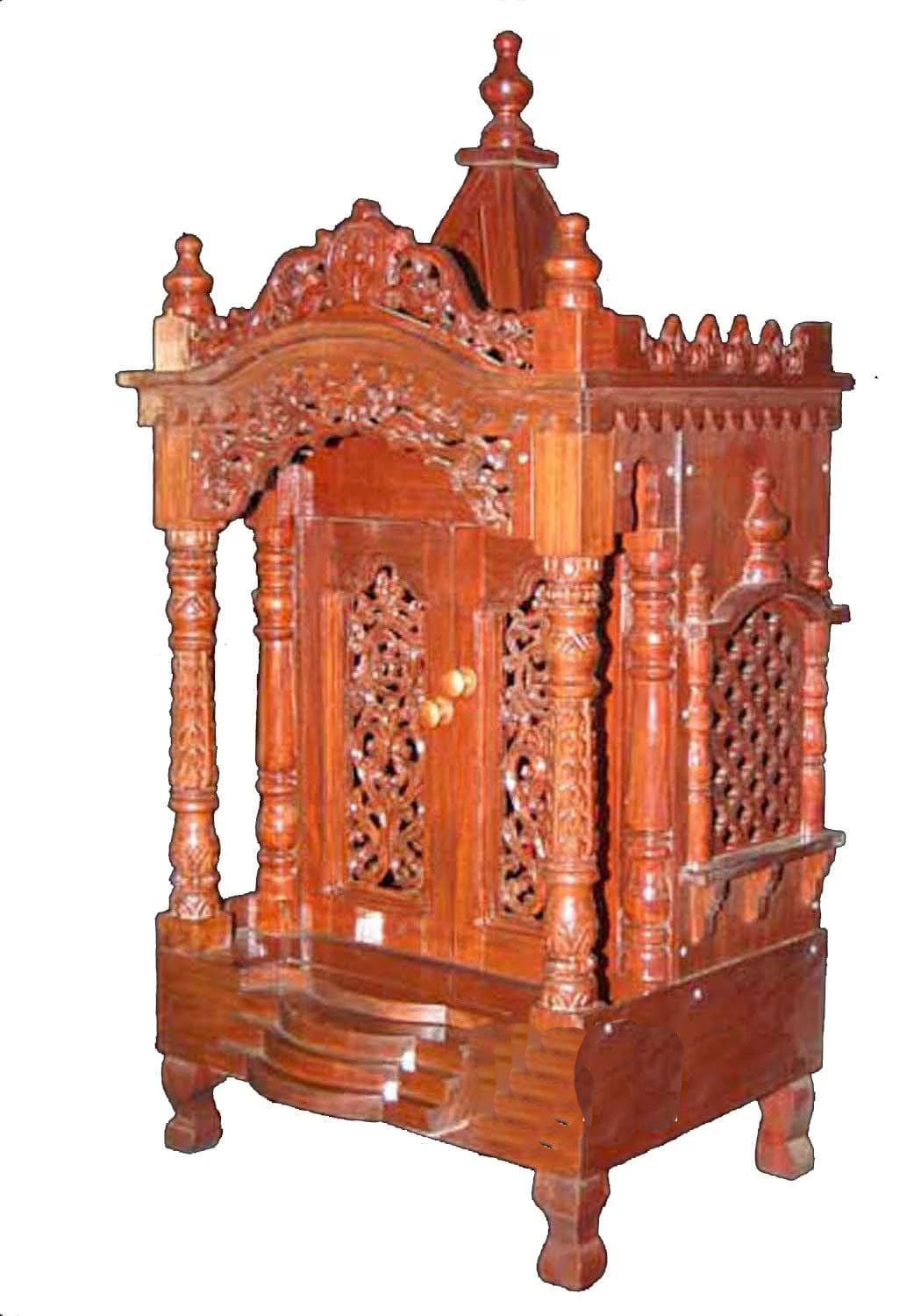 Handmade Teak Wood Temple