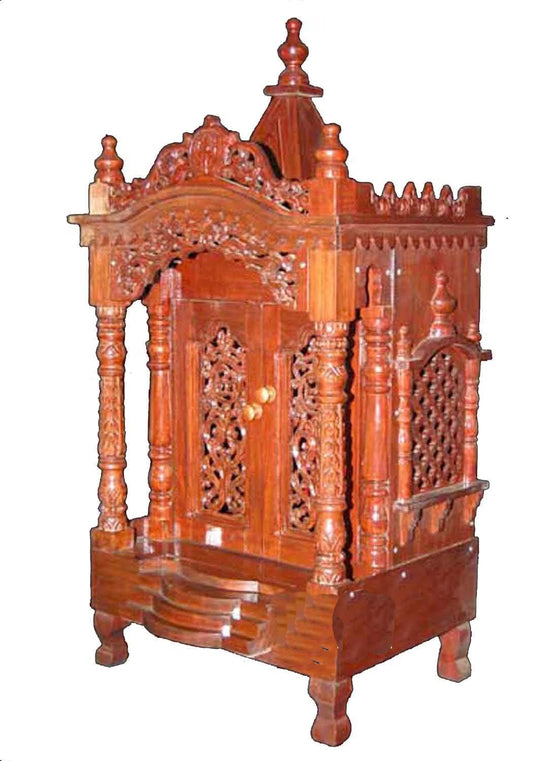 Handmade Teak Wood Temple