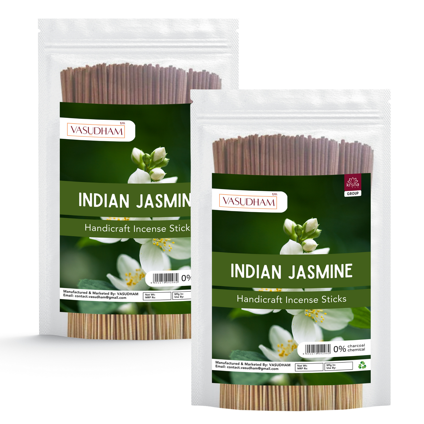 Indian Jasmine and Water Lily Incense Bulk Combo Pack