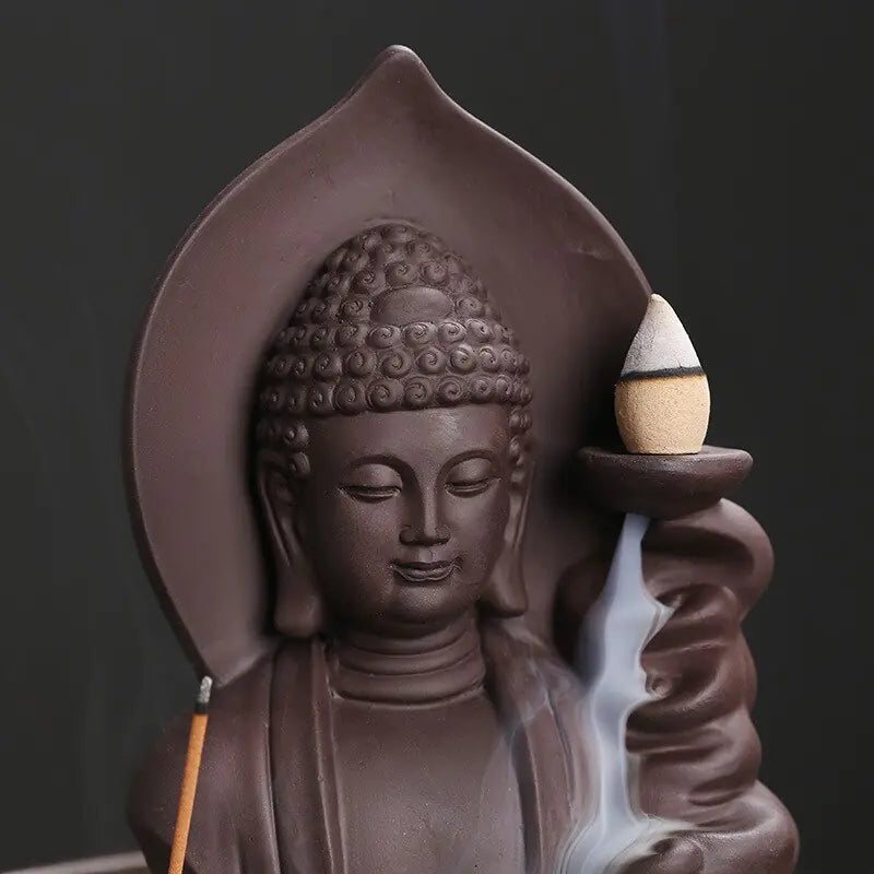 Budhha Auspicious Clouds Incense Burner Holder