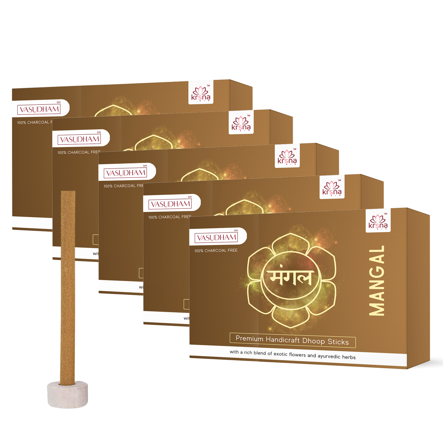 Incense Dhoop Combo Set- 4 Fragrances