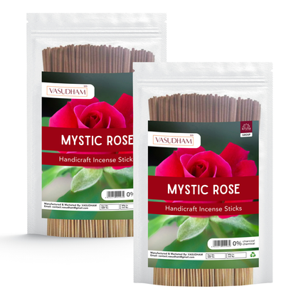 Aqua Drizzle and Mystic Rose Incense Bulk Combo Pack