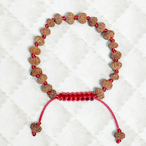 Natural 9 Mukhi Rudraksha Bracelet